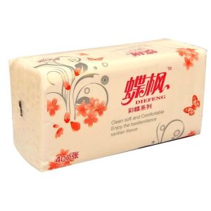 The Latest High Speed Tissue Paper Packing Machine , For Soft Drawn Tissue Paper