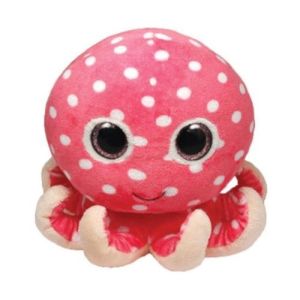 China Stufffed Plush Sea Animal Toys Stuffed Octopus with color eyes on sale