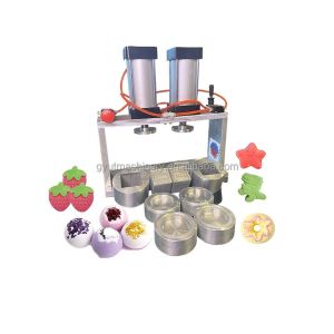 Manual Bath Salt Ball Manufacturing Machine with Bubble Bath Function and 55KG