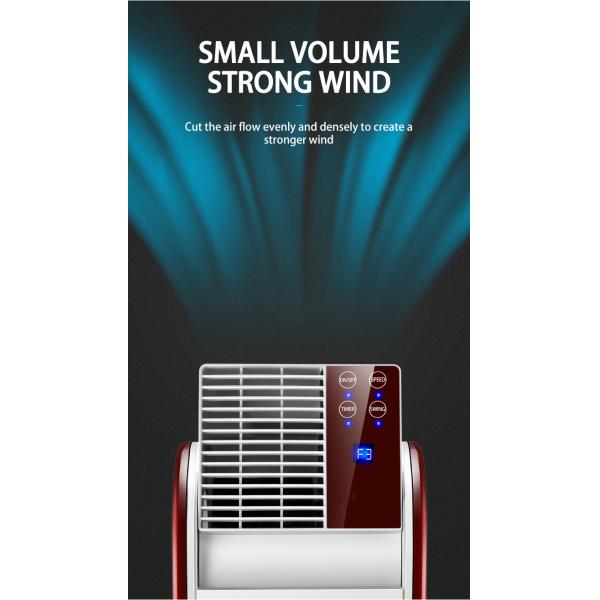 Portable Bladeless Air Circulation Fan with 1-10 Hours Timing and Digital Control