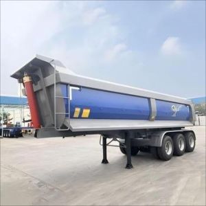Heavy-Duty Dump Truck Semi Trailer Transport Sand Stone Coal