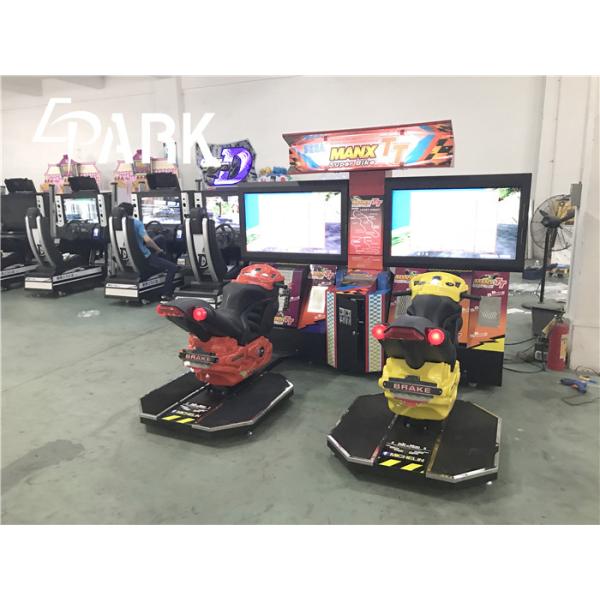 2 Player Racing Game Machine , Ordinary TT Motorcycle Arcade Machine
