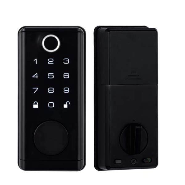 Buy Smart Look Glass Door Fingerprint Lock Multi Function at wholesale prices