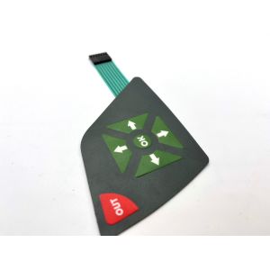 Key Pad Instrument Membrane Switch Panels With 2.54MM Pitch Female Connector