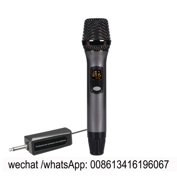 U18 / UHF professional teaching wireless microphone/ 20 channel frequency/metal