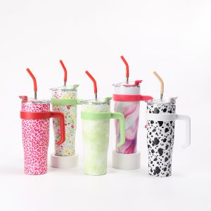 Portable Stainless Steel Water Thermos Spill Proof Car Cup for Outdoor