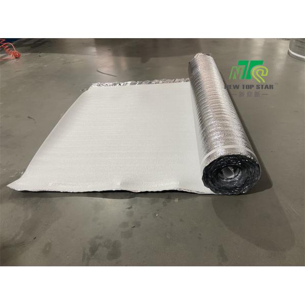 Buy EPE Foam Moisture Proof Underlayment Silver Aluminium Foil Underlay at wholesale prices