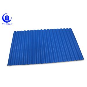 Plastic Trapezoidal Upvc Multilayer Roofing Sheets 4 Layers For Cattle Farm