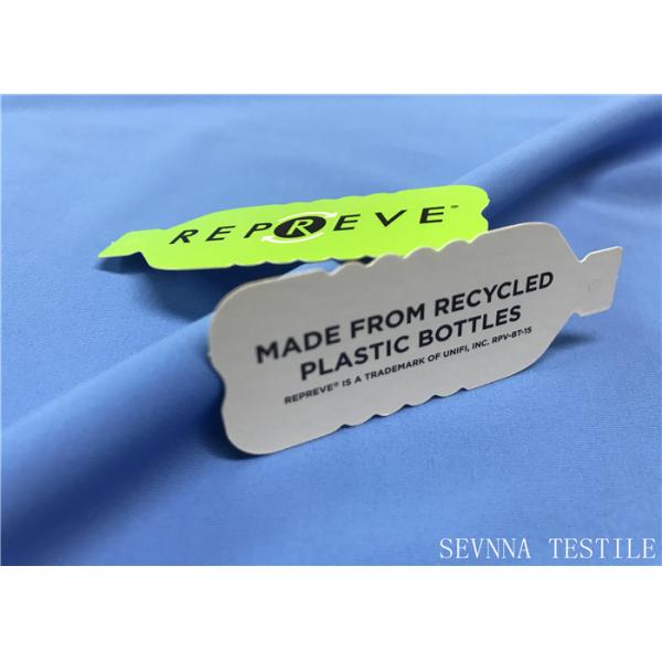 Solid Dyed Colors Spandex Blended Recycled Swimwear Fabric High Stretch Recovery Comfort Power Micro Fiber