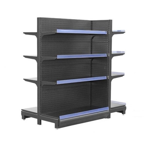 Metal Gondola Display Shelving Supermarket Convenience Store Retail Wall Shelving