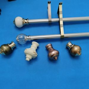 China 28mm Adjustable 7.2 Metre Steel Pipe Curtain Rods on sale