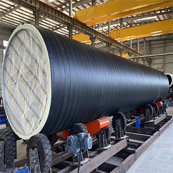 Polyurethane Spray PE Wrap Thermal Insulated Pipe for Heating and Cooling
