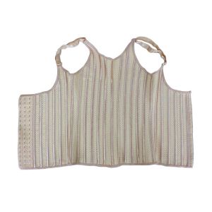 25 Steel Bones Breathable Nude Hollow Waist Trainer Vest With Adjustable Strap