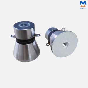 High Amplitude Ultrasonic Cleaner Piezoelectric Transducer 100w 28khz