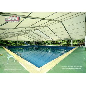 China Self Cleaning Aluminum Alloy Sport Event Tents For Swimming Pool on sale