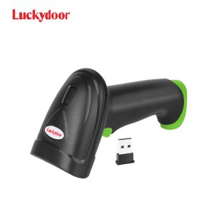 Low Price Scanners From Luckydoor Factory Qr Code Reader Wireless+BT Use with