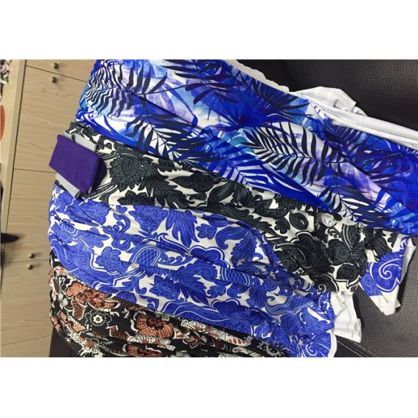 Stretchy Soft Recycled Swimwear Fabric Men Swim Trunk Wicking Management