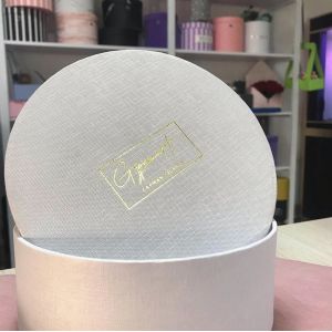 Bonbon Sustainable Happy Birthday Flower Box Packaging Personalized Cardboard