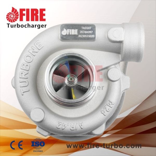 TA3107 Turbocharger 2674A397 465778-5017S Perkins Agricultural with C4-236