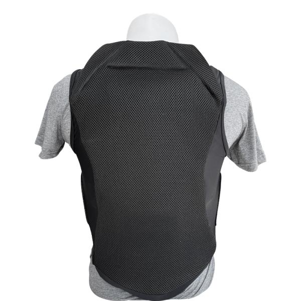 CE-Certified Unisex Body Vest for Horse-Riding Cushioned and Breathable 1kg Black