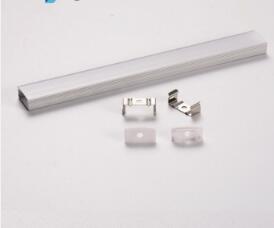 Silver Al6061 T6 Extruded Aluminum Enclosures For LED Lighting