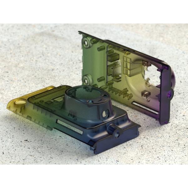 OEM / ODM : Hot Runner Injection Molding & Transparent On-board Rear Housing (1*2) No.23909