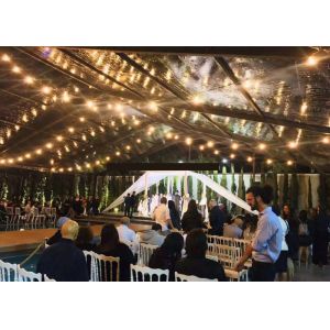 Pagoda Clear 40m Outside Event Tents For Wedding Reception