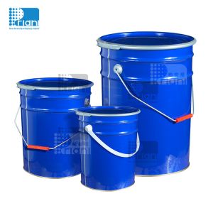 5 Litre -20 Litre Paint Bucket Round Metal Paint Container With Printing Color