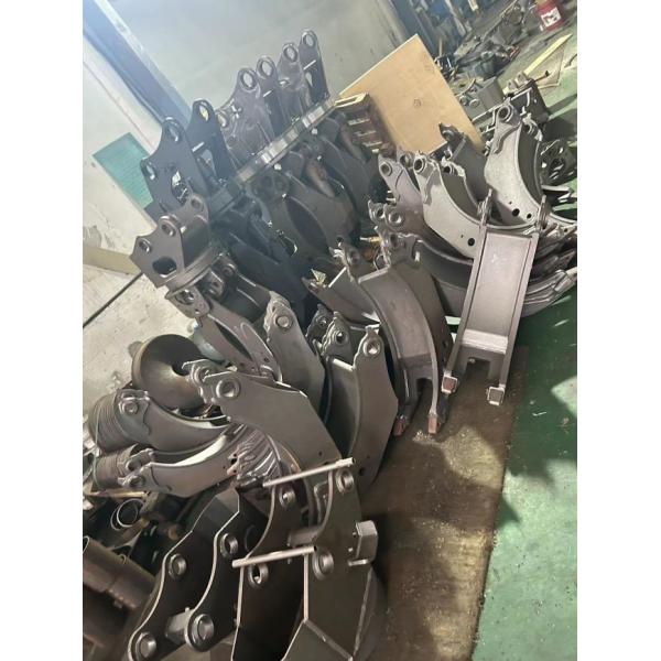 Wood Gripper For 30-35 Ton Excavator Log Grapple CE Certificate Forestry Machine Hydraulic Log Timber Wood Grapple With Rotor Excavator Rotary Grapple