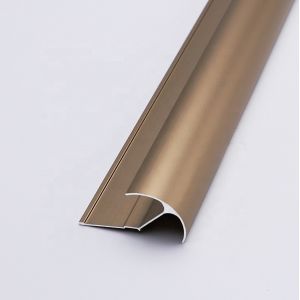 6mm Aluminium Brushed Chrome Tile Trim Electrophoresis