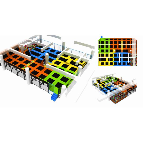 350M2 Cheap Big Trampoline Large Kids and Adults Indoor Trampoline Big