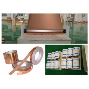 Width 100mm High Precision ED Ultra Thin Copper Foil
