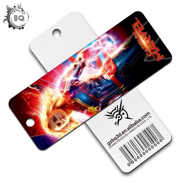 0.6 PP Customizable 3D Lenticular Bookmark Personalised Bookmarks For Students