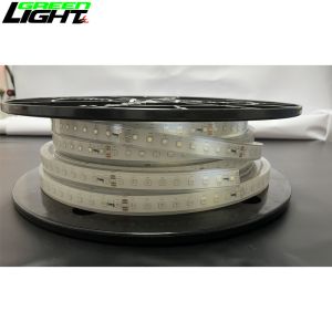 6500K Industrial LED Strip Light For Mining Tunneling 1100lum IP68 5M 10M
