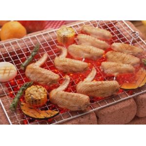 304 Stainless Steel BBQ Grill Mesh 12x12 Inch Non-Stick