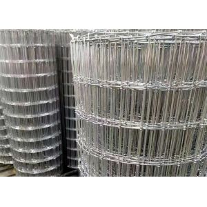 100m Roll Galvanized Wire Mesh Hinge Joint Knotted Horse Fence For Cattle Farm