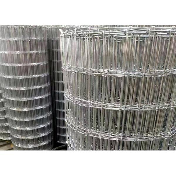 100m Roll Galvanized Wire Mesh Hinge Joint Knotted Horse Fence For Cattle Farm