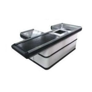 Grocery Store Conveyor Belt Checkout Counter