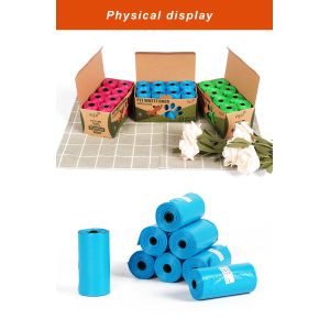 Quality Earth Friendly Biodegradable Pet Waste Composting Bags Unscented OEM for sale