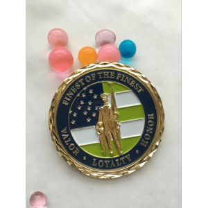 Customized metal souvenir antique promotional merchandise military challenge