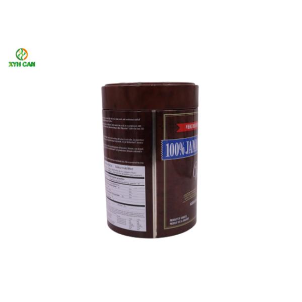 Coffee Tin Can Recyclable Color Printed Airtight for Coffee Bean Packaging
