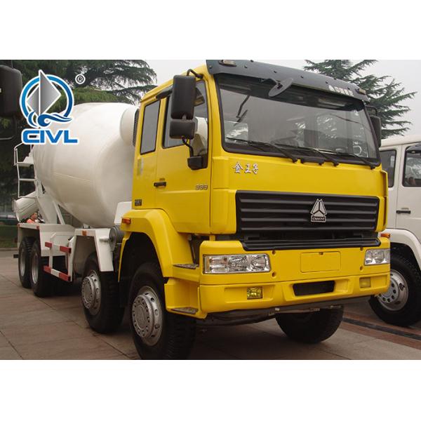 8x4 Sinotruk SWZ 16cbm Concrete Mixer Trucks 380HP with EURO III Standard