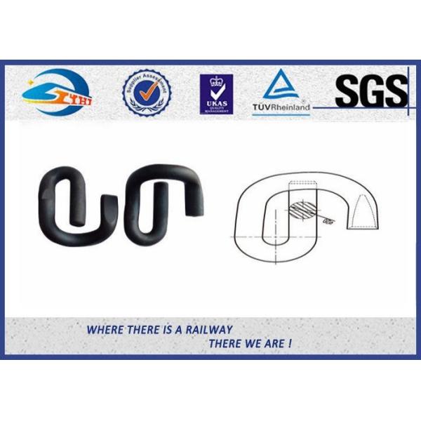 Buy ASTM Rail Fastening Spring Steel Elastic Rail Clips 20mm Zinc Plated at wholesale prices