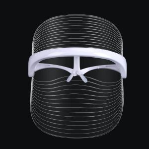 18W PDT Facial Light Therapy 7 Colors LED Facial Masks With Neck