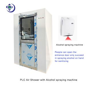 Single / Double Door 380v Cleanroom Air Shower Essential Equipment For
