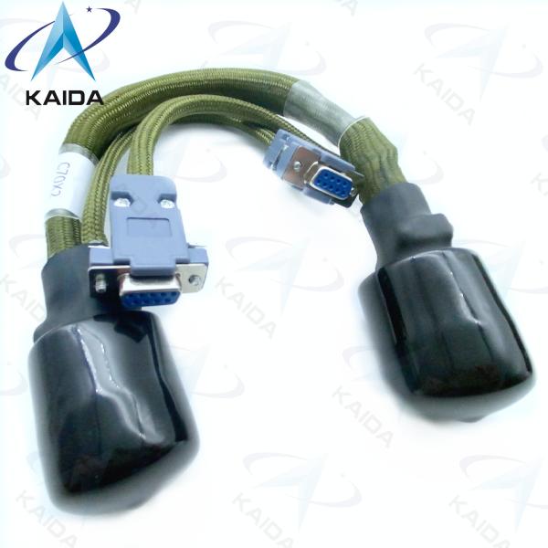 D38999 26FE35PN Connector Cables D38999 26FE35SN Aluminum Core Cable Double Male