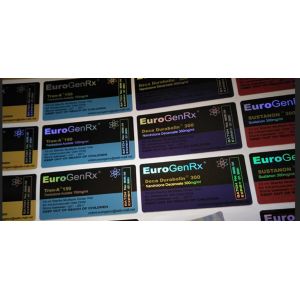 Waterproof Vial Sticker Labeling Single Side Printing