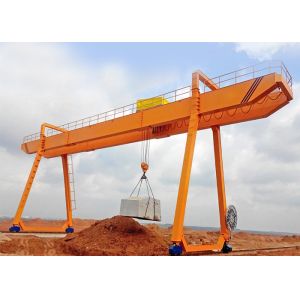 Buy cheap MG Type Double Girder Gantry Crane With Hook Heavy Duty Equipment from wholesalers