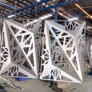 Perforated Metal Sheet Aluminum Cladding Panels For Curtain Wall Or Ceiling