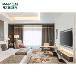 Solid Wood Full Sets Walnut Bedroom Furniture